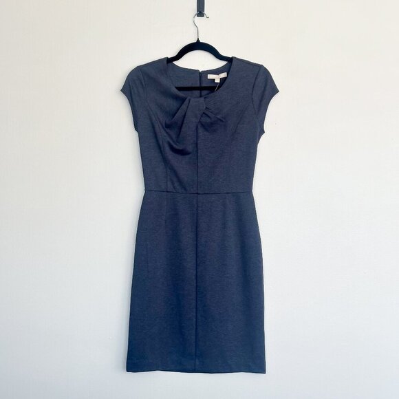 Banana Republic Dresses & Skirts - Banana Republic Grey Cap Sleeve Sheath Dress – Size 0 – NWT
